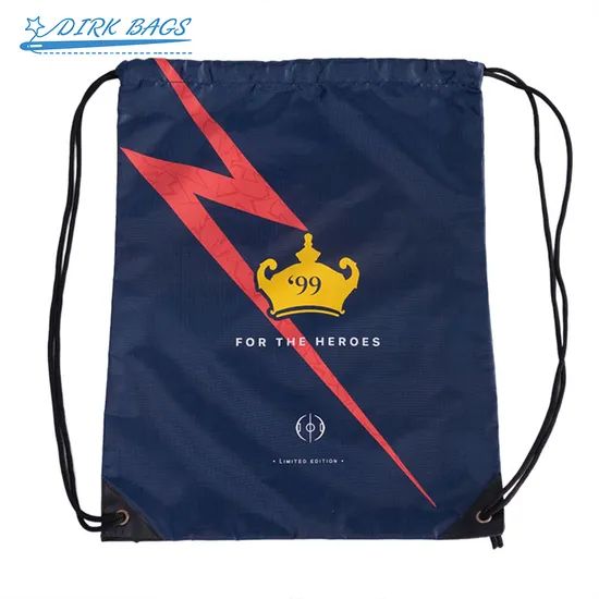 Fashionable Large Portable Women Drawstring Backpack Travel Promotional Drawstring Bag - Image 2