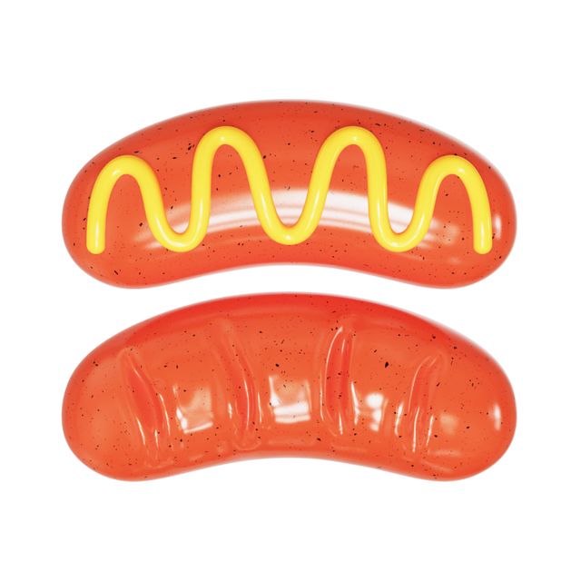 Wholesale Sound Dog Chew Rubber Grinding Rod Hot Dog Sausage Dog Toy - Image 3