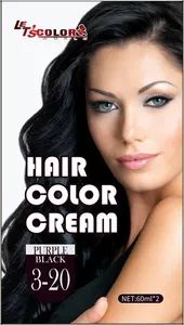 Hair Color Hair Colrant Hair Dye Volum 60ml*2 Type Permanent HS Code 3305900000 Origin Zhejiang China Specification - Image 4