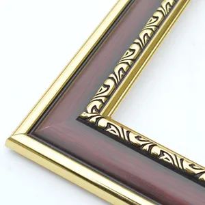 PS Picture Frame Profiles Photo Frame Mouldings Plastic Picture Photo Silver Frame Moulding - Image 4