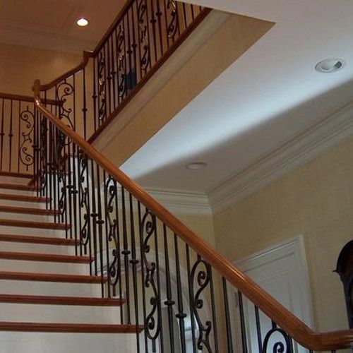 Wrought Iron Railing Strength Robustness Appearance Eye Catchy Look Finish Quality Durable Finish - Image 1