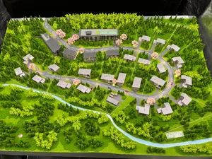 Villa Scale Model with Light, Real Estate 3D Model Printing Origin China Model NO. SMAM-007 Trademark customized Specification 1: - Image 3
