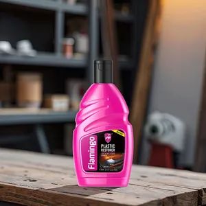 F394 Plastic Restorer & Car Care Wax Model NO. F394 HS Code 2801100000 Trademark FLAMINGO Origin Guangzhou China Production Capacity - Image 3