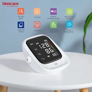 Sinocare Customization Portable LED Display Auto Machine Digital Blood Pressure Monitors Meters for Home Use - Image 4