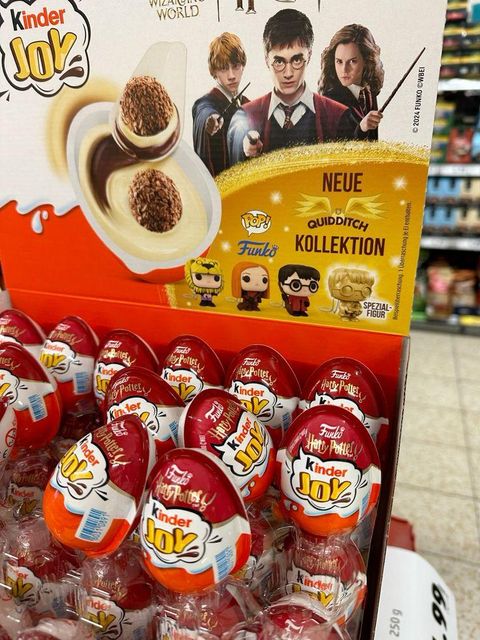 Finest Kinder Joy Harry Potter Creamy Chocolate Egg With Magical Surprise Toy Fresh Stock Amazing Quality - Image 2