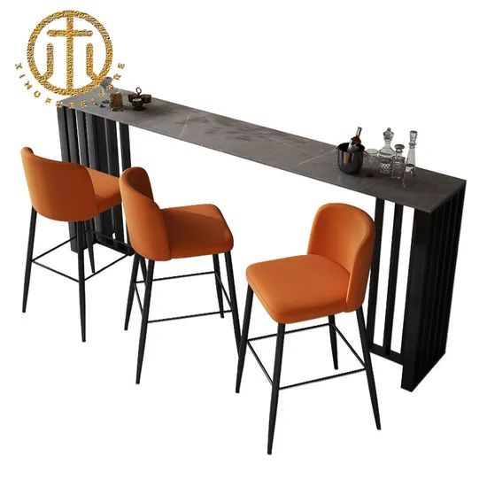 Light Luxury Slate Bar Table Home Kitchen Multifunctional Bar Table - Image 6