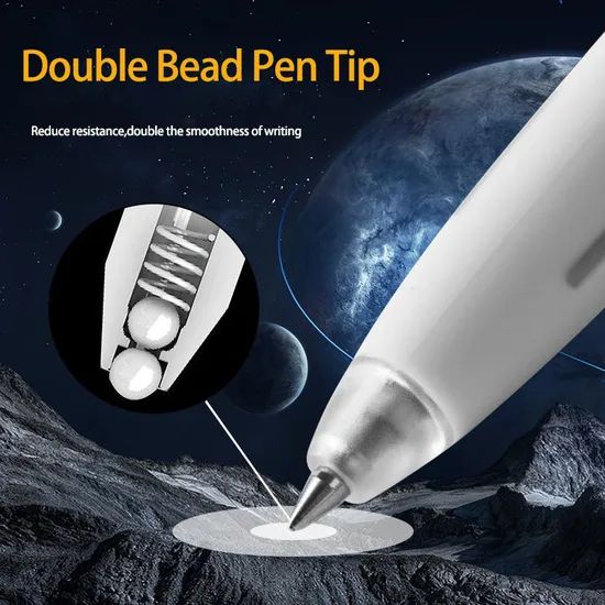 Premium Double Bead Gel Pens for Effortless Writing Experience - Image 2
