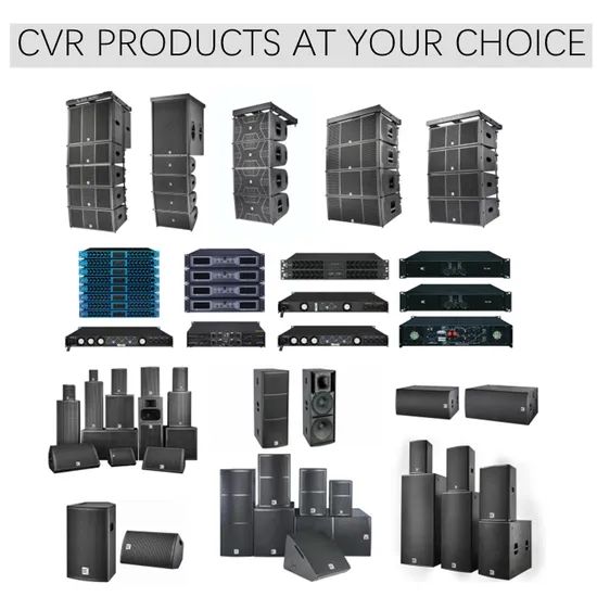 Cvr Compact 2"Neodymium Magnet Transducers Line Array Column System with Competitive Price - Image 5