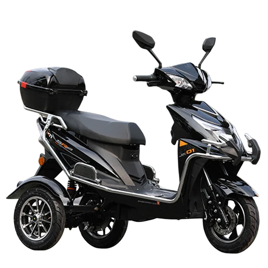 Factory Direct Three-Wheeled Electric Tricycle with Guardrail Tricycle - Image 2