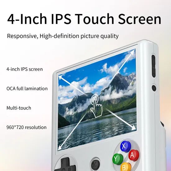 High Quality Rg406V Handheld Gaming Player 5g WiFi 4 Inch Touch Screen 5500mAh Multiple Functional Video Game Consoles - Image 2