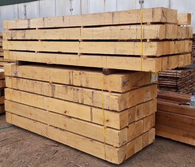 Oak Beams for Export - Compliant with International Standards for Construction - Image 3