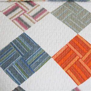 Geometric Prints Quilt China Coverlets - Image 5