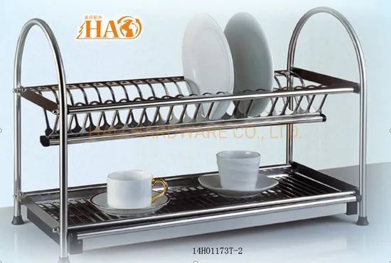 Ss Stainless Steel Drain Rack Kitchen Bowl Drying Bowl Rack Dish Racks - Image 2