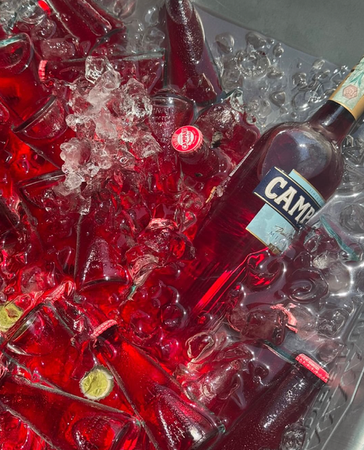 Best CAMPARI 700ml Premium Italian Bitter Aperitif Iconic Aperitivo Campari Bitter Aperitif On Sale - Image 1