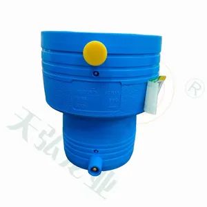 Durable HDPE Blue Electrofusion Reducer for SDR11 PE Pipes Pressure Pn16 Trademark L&Y Head Type Annulus Raw Material - Image 6