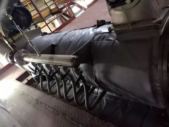 Quick Removable Energy Saving Reflective Insulation Cover for Fatliquoring Machine - Image 5