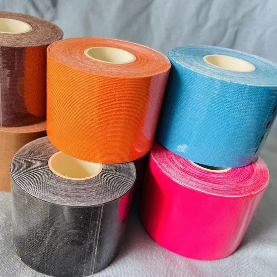 Pink Sports Tape for Fashionable Support Trademark OEM Model NO. KTP003 HS Code 3005101000 Certification CE, FDA Customized - Image 2