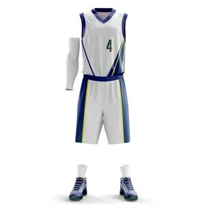 Plaid Logo Design Custom Sublimation Basketball Wear Type Suit Size Xs-6XL MOQ Low MOQ Origin China Gender Unisex Color Any Color - Image 5