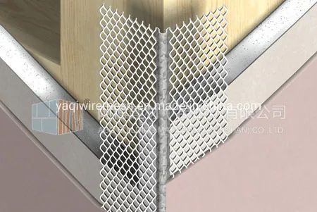 Wall Protection Expanded Angle Bead (corner bead) Trademark YAQI HS Code 73145000 Hole Shape Diamond Weight - Image 5
