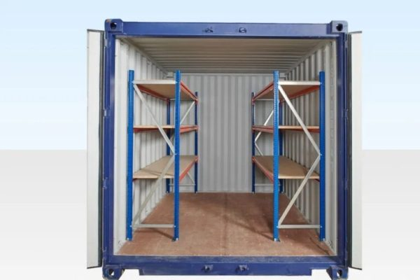 Adjustable, Heavy Duty Three Tier Container Racking (Single Bay) - Image 3