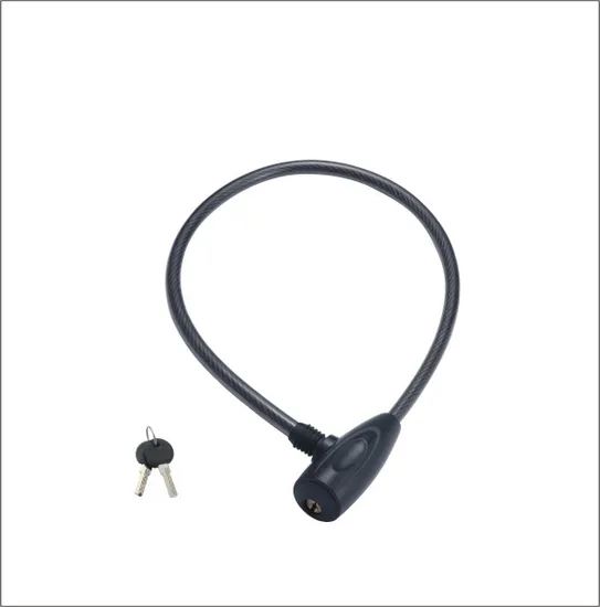 SL476 Steel Cable Bicycle Lock OEM Yes Key Brass Brand Nurbo Color Black Trademark Nurbo Model NO. SL4544D HS Code - Image 1