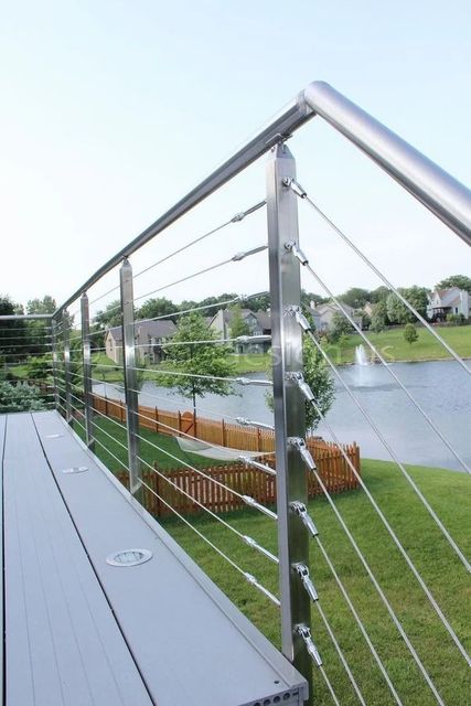 Mild Steel Toughened Glass Balcony Railing, For Home Position Balcony Rail Length 6inch Rail Thickness 8mm Usage/Application - Image 4