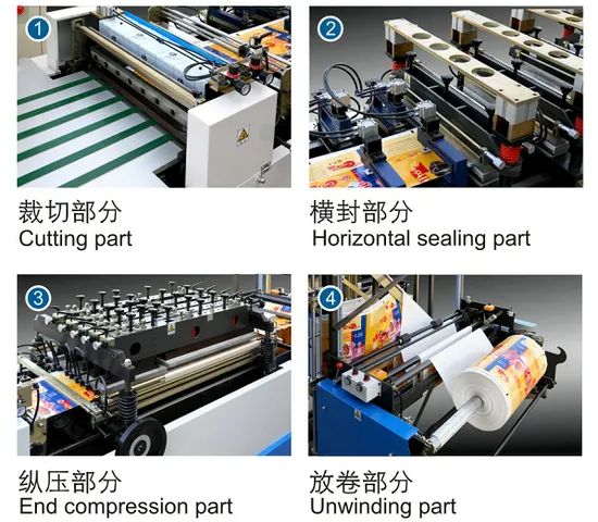 Multifunction Three Side Bottom Side Sealing Bag Making Machine - Image 5