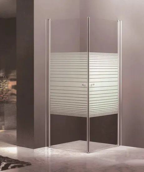 Simple Square Folding Shower Room MOQ 20 Set Roller Nylon Brand Paikasie Origin Zhejiang Tray Shape Square Tray Material - Image 4