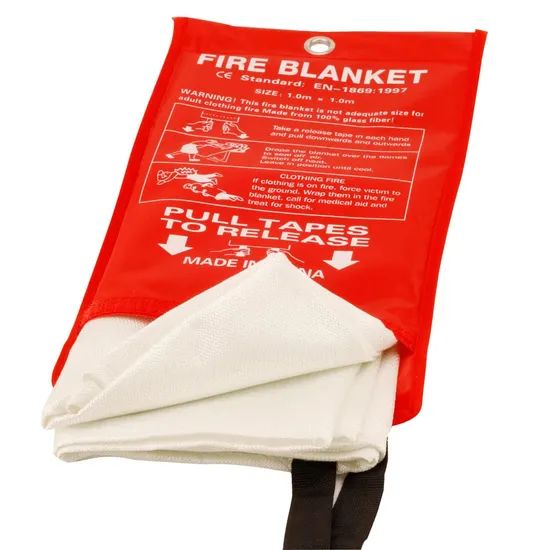 High Quality 430G/M2 White Color Flame Resistant Fire Blankets - Image 5