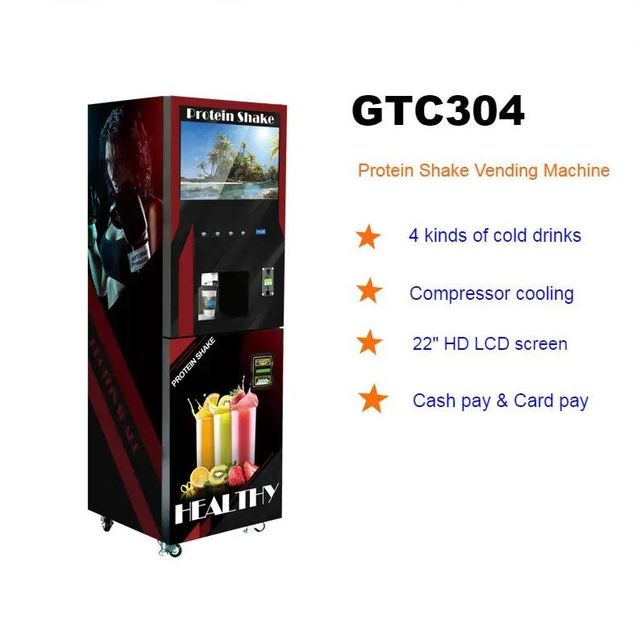 Automatic Protein Shake Preparation and Dispensing Machine for Fitness Businesses - Image 3