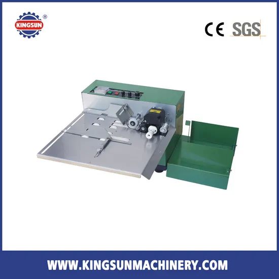 Dry-Ink Date Coding Machine (MY-380F) Supplies Ink Origin China Packaging Box HS Code 84224000 Trademark Kingsun Model NO. - Image 2