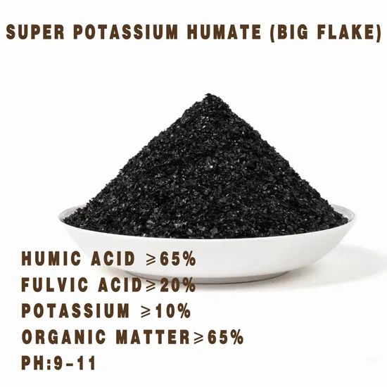 Field Crops or Vegetables & Fruit Trees Potassium Shiny Flake Humic Acid - Image 3
