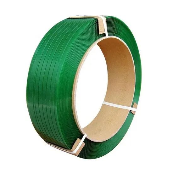 Smooth and Embossed Customized Green Black Colorful Polyester Strapping - Image 2
