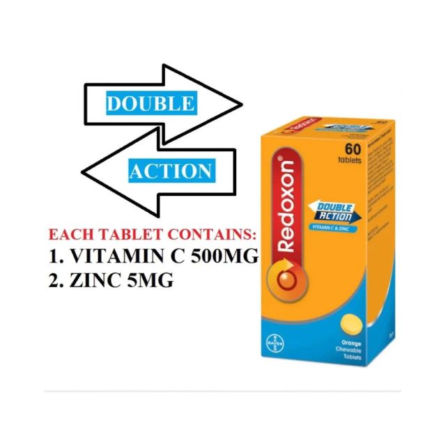 2x15`s REDOXON Triple Action Vit C 1000mg & Vit. D & Zinc Effervescent Tablet - Image 4