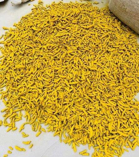 Nizamabad Double Polish Whole Turmeric Finger in 25kg PP Bags - Image 1