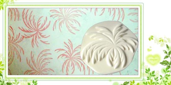 White Sponge Printing Stamp - Image 2