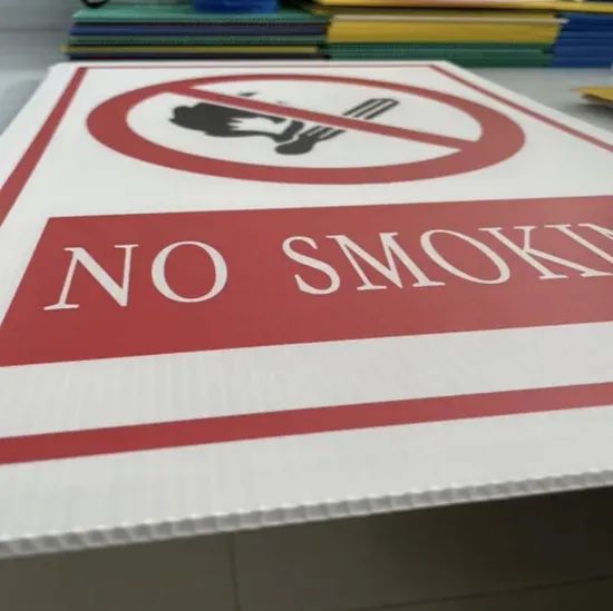20A Plastic PP Sign Traffic Warning Road Safety Sign Trademark YT HS Code 392310 Type Storage Box Color Customized Origin Zibo, China - Image 5