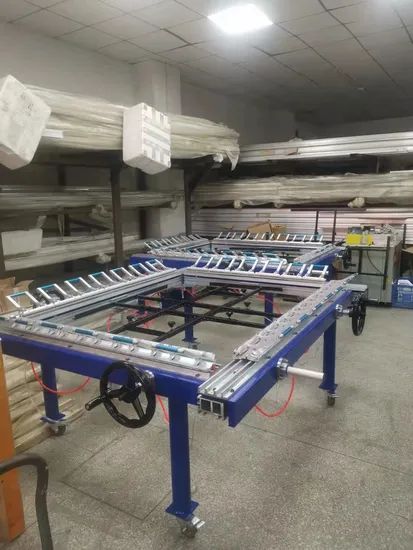 Flat Pneumatic Mesh Screen Stretching Machine Origin China Model NO. GWW Condition NEW HS Code 8442302900 Trademark - Image 1