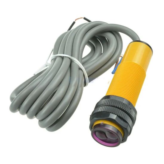 E18-D50nk Diffuse Reflectance Infrared Obstacle Avoidance Sensor Infrared Photoelectric Switch Proximity Switches NPN - Image 1