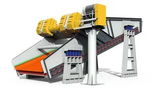 Dry High Efficiency Screening Vibrating Flip Flow Screen / Flip Flow Sizer - Image 3