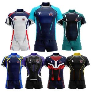 Custom Sublimation Printing Rugby Team Wear Team Rugby Shirt MOQ 1 PC Size Any Type Top Gender Unisex Origin Guangzhou Pattern - Image 6