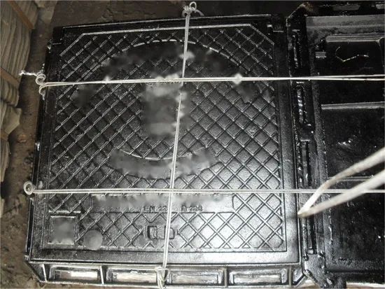 Square Manhole Cover and Frame, B125 Shape Square Origin China Standard En124 Surface Non-Slip HS Code 73251090 Trademark - Image 6