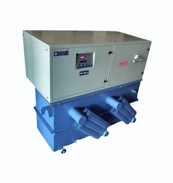 Automatic Oil Cooled Servo Stabilizer Type Automatic Input Voltage 290V Brand Miracle Power Load capacity 100 KVA Cooling Type Oil - Image 2