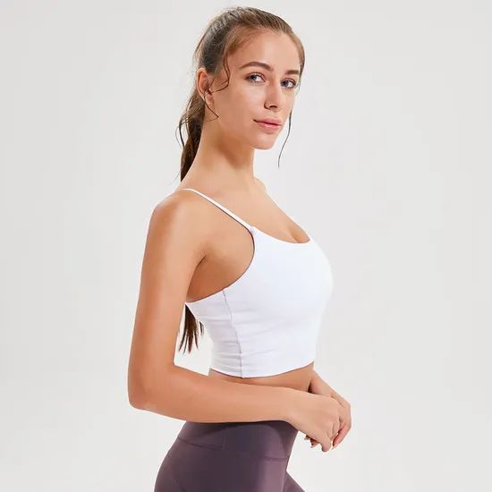 Beautiful Design Crop Tank Tops Yoga Workout Wholesale Fitness Wear Tanktop Razorback Tank Top - Image 5
