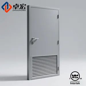 Galvanized 16# Frame Hollow Metal Commercial Doors - Image 5