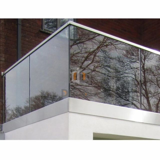 Aluminium Glass Railing System, For Home Brand Fortune Design Railing Position Balcony Color All Colors Usage/Application - Image 2