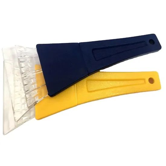 Ice Car Scraper OEM Heavy Duty EVA Handle Transparent Ice Scraper Hand Ice Scraper with Custom Logo - Image 4