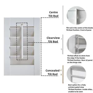 Bay Window Plantation Shutter Accessories Origin China Model NO. WW-02 Style All Styles Warranty 2 Years MOQ 1square - Image 5
