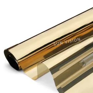 Mirror Silver Reflective Window Tinted Film One Way Vision Building Decorative Films - Image 4