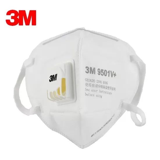 Safety Air Pollution Respirator 3501 Dust Mask Color White Colour White Origin China Trademark J&J Shape Dust Mask HS Code - Image 3